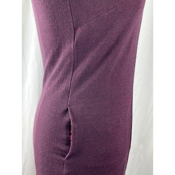 FALL Back to School J.Jill Ponte Knit Herringbone Dress, Size Small Petite - Picture 4 of 8